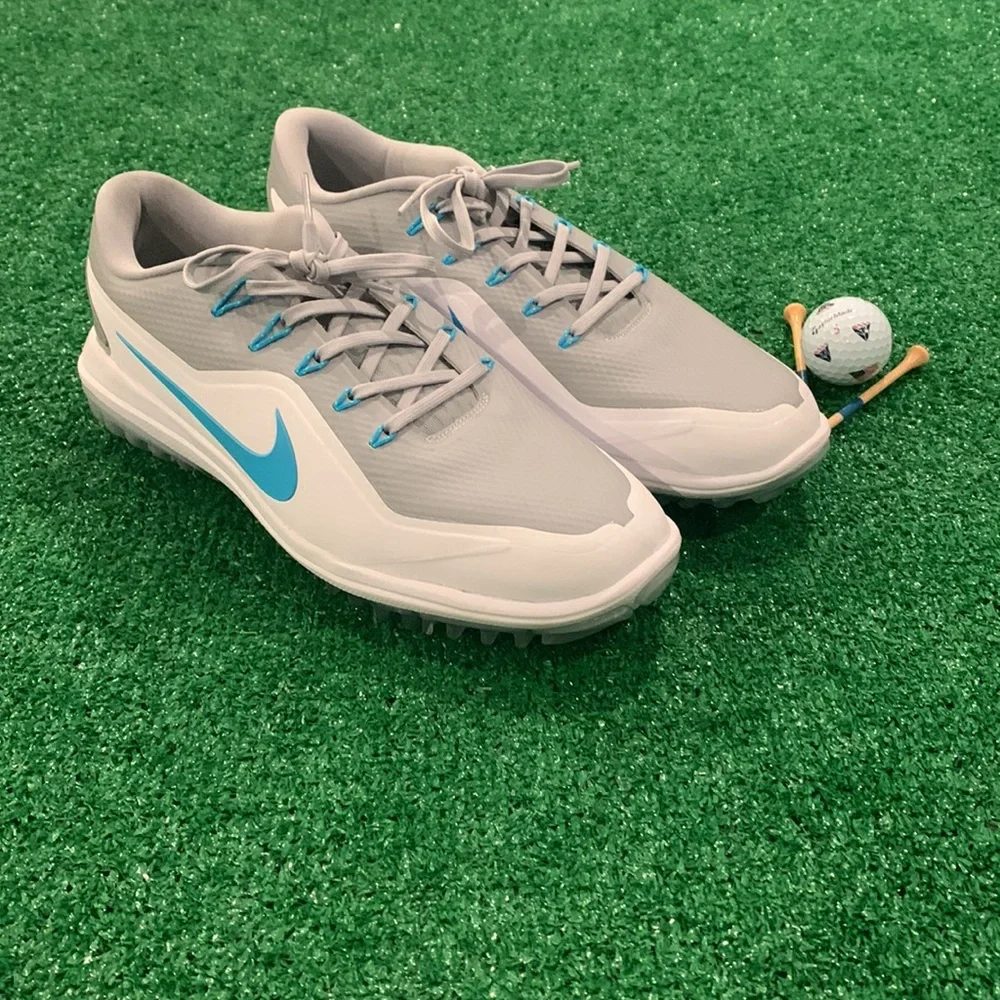 NWOB Mens Nike Lunarlon golf spikes. Size 9. - Picture 2 of 6